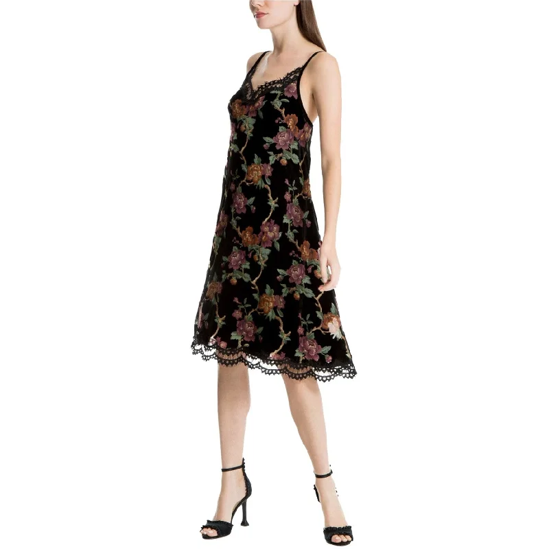 Black And White Style Max Studio London Womens Casual Slip Dress