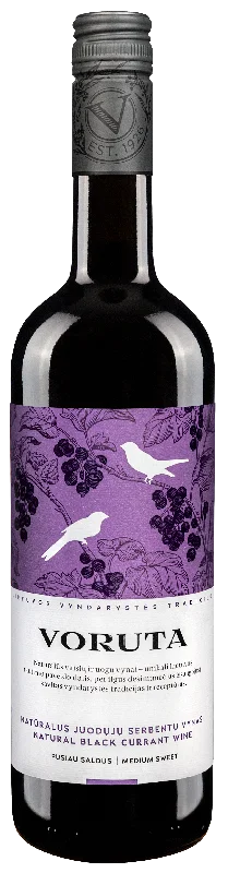Breathable Design VORUTA | Wine I Voruta Black Currant 0.75L 10%