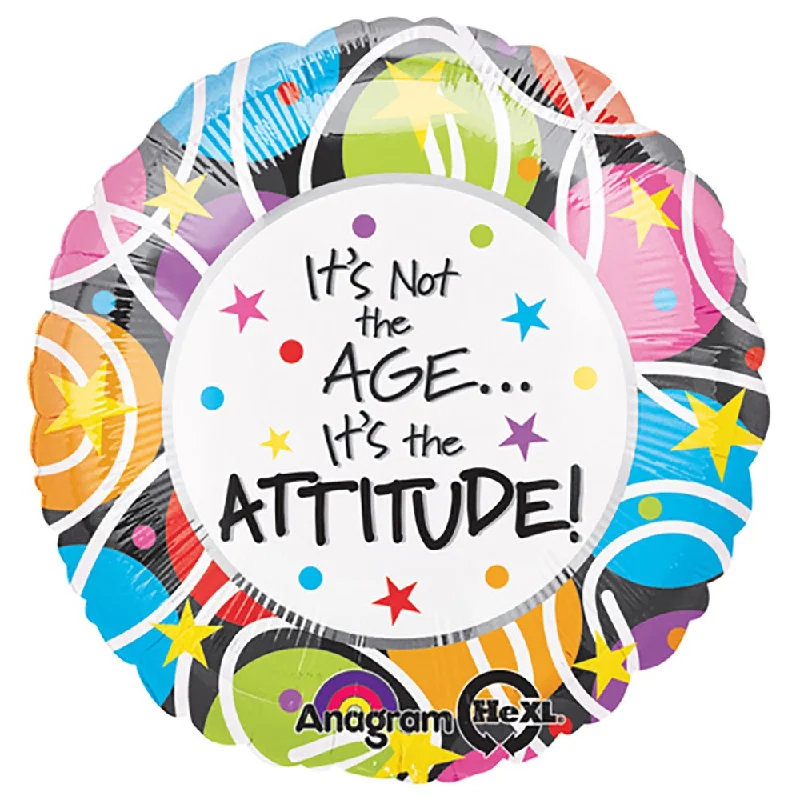 Layered Comfort 18 inch IT'S NOT THE AGE, IT'S THE ATTITUDE
