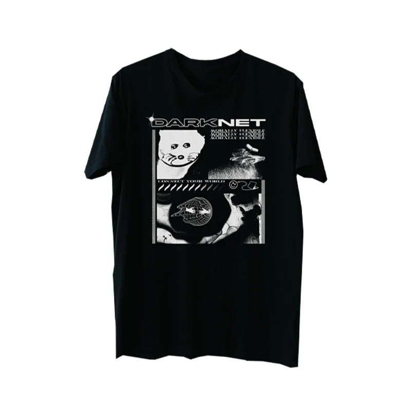Versatile Comfort Darknet "Connect Your World tee" T-Shirt