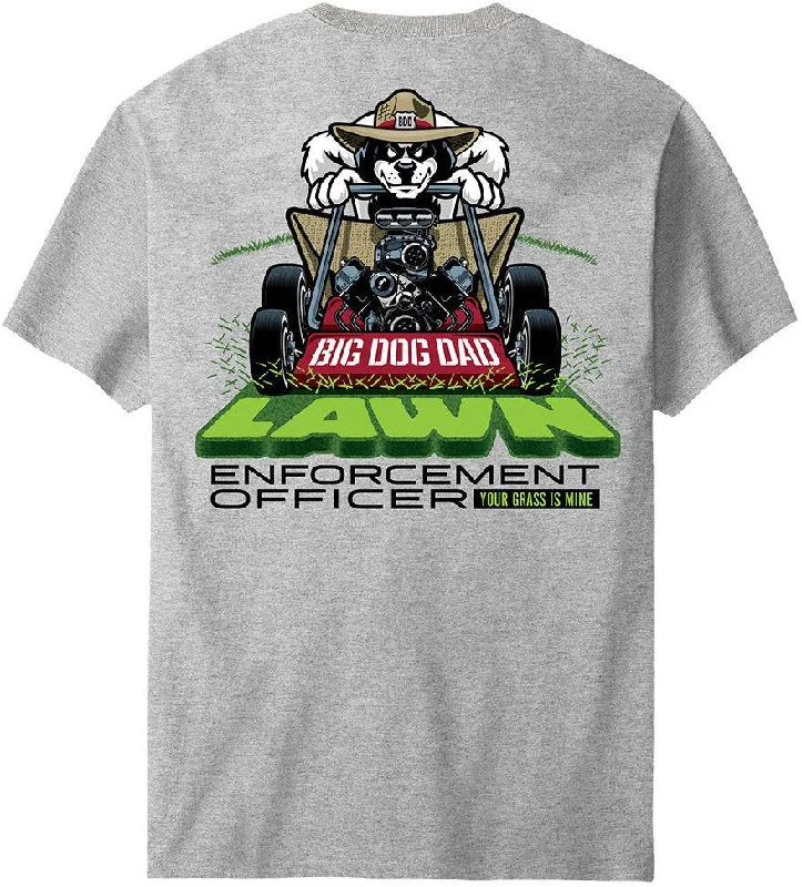 Printed Patterns Lawn Enforcement Officer T-Shirt