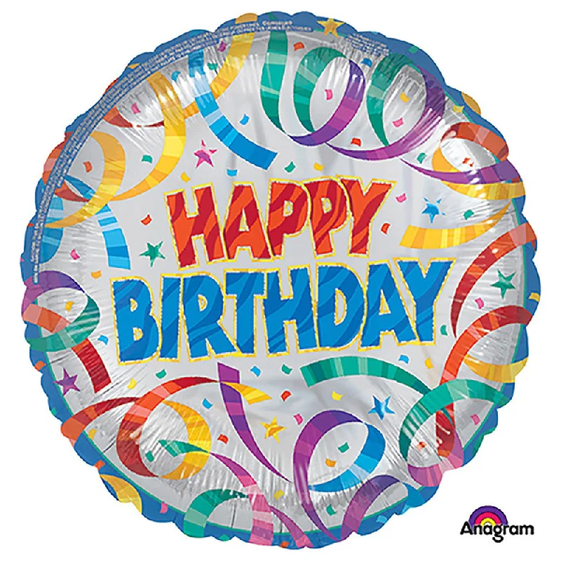 Soft Layers 18 inch PARTY STREAMERS BIRTHDAY
