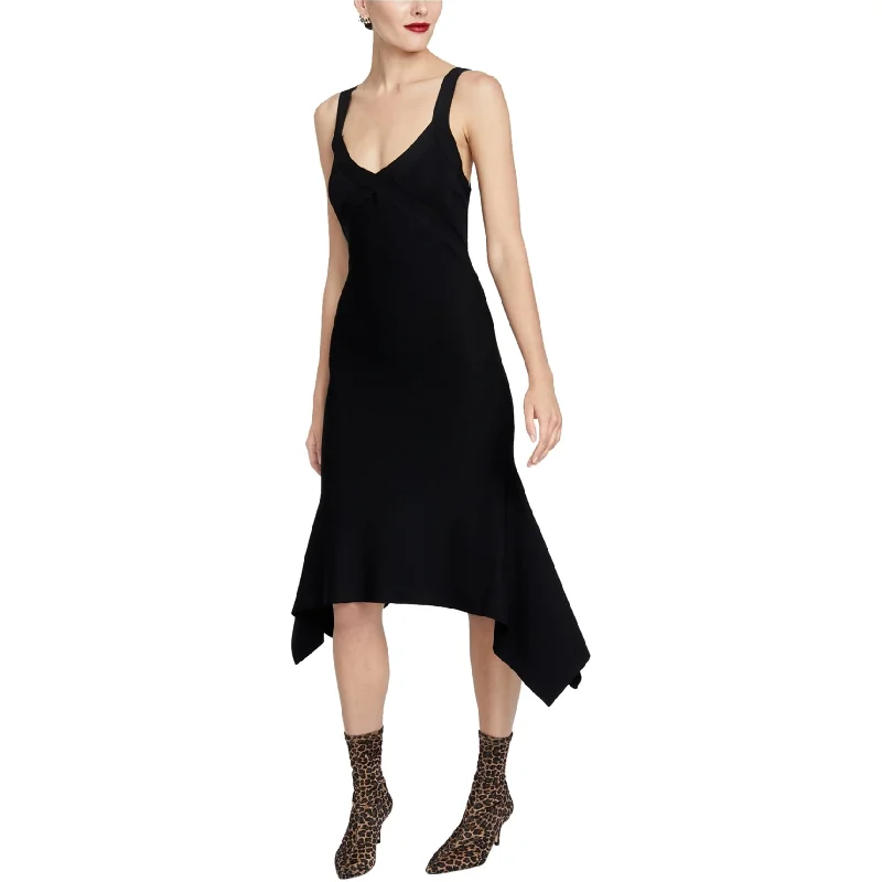 Comfortable Mind Rachel Roy Womens Katherine Asymmetrical Dress