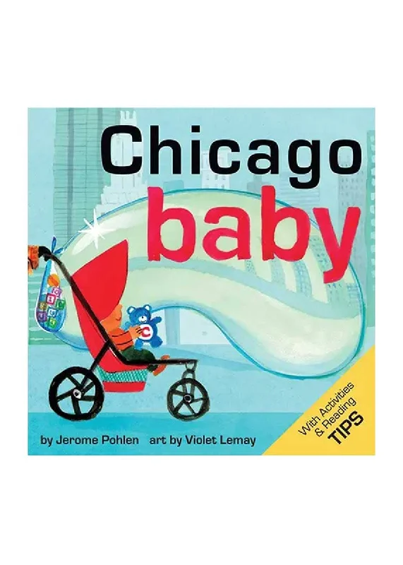 Sports outdoor style Chicago Baby Board Book