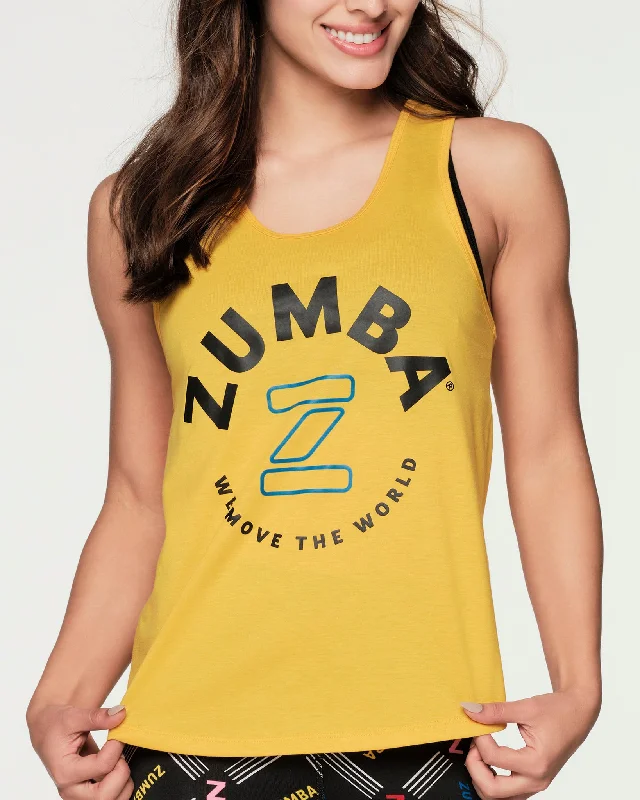 Fashion Selection Zumba Move The World Tank