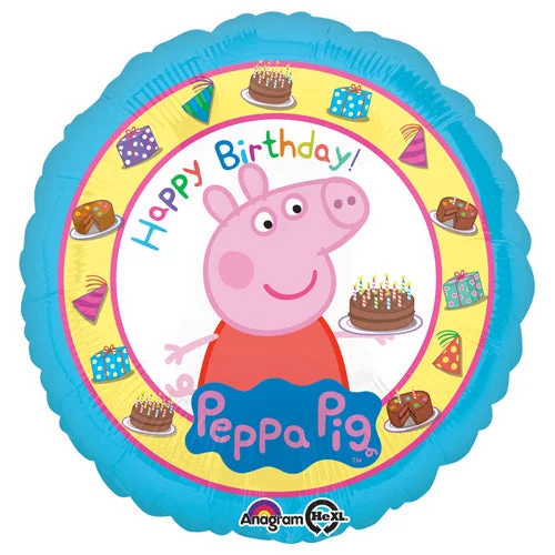 Leisure And Entertainment 18 inch PEPPA PIG HAPPY BIRTHDAY
