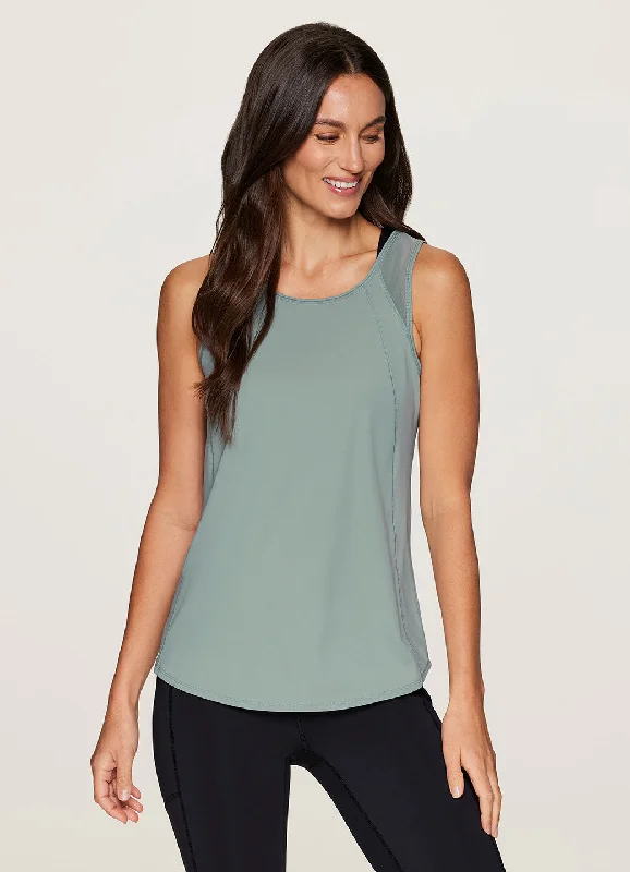 Bottom And Versatile Everyday Mesh Tank