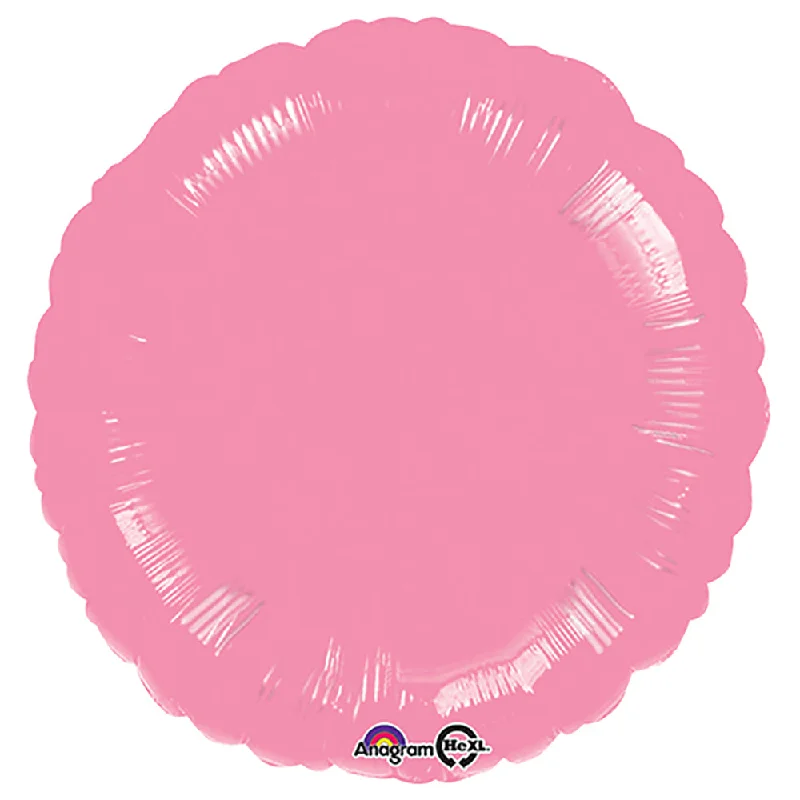 French Style 18 inch CIRCLE - METALLIC PINK