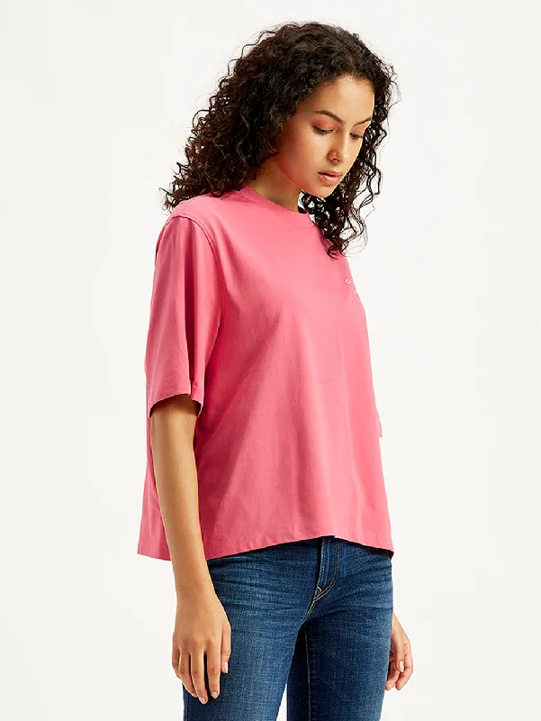 Celebrity Style Women's Graphic Print Loose Fit T-Shirt