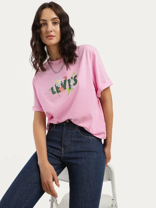 Energetic Women's Brand Logo Oversized T-Shirt