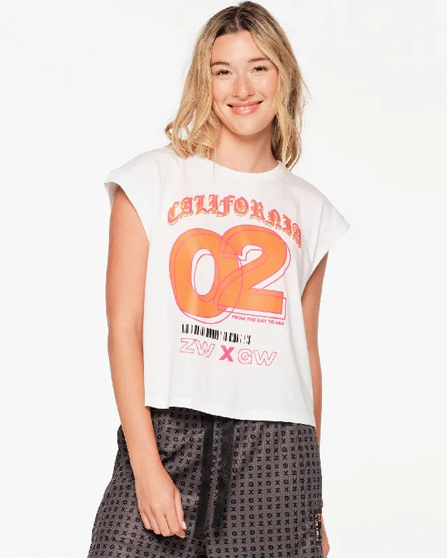 Sports High Waist Style ZW X GW Extended Shoulder Loose Tank