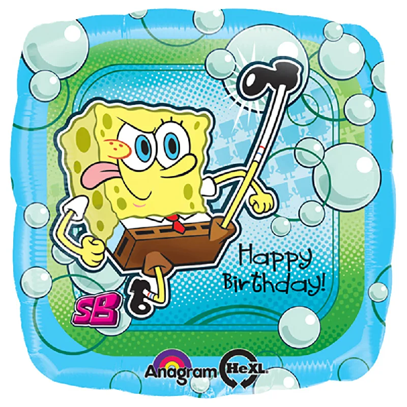 Comfortable Mind 18 inch SPONGEBOB KICK'N BIRTHDAY