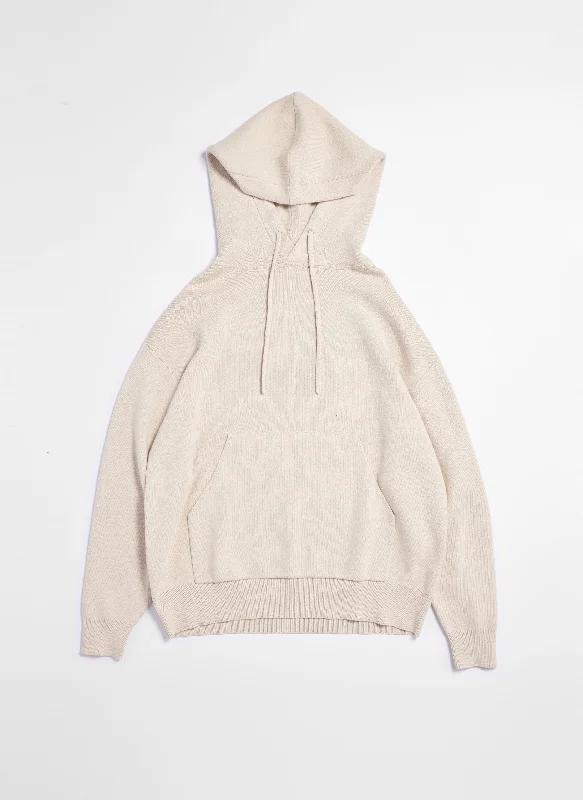 Stylish Wear Cotton Nylon Wool Knitted Hoodie