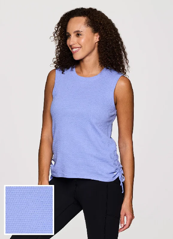Summer Comfort Day Dreamer Ruched Tank