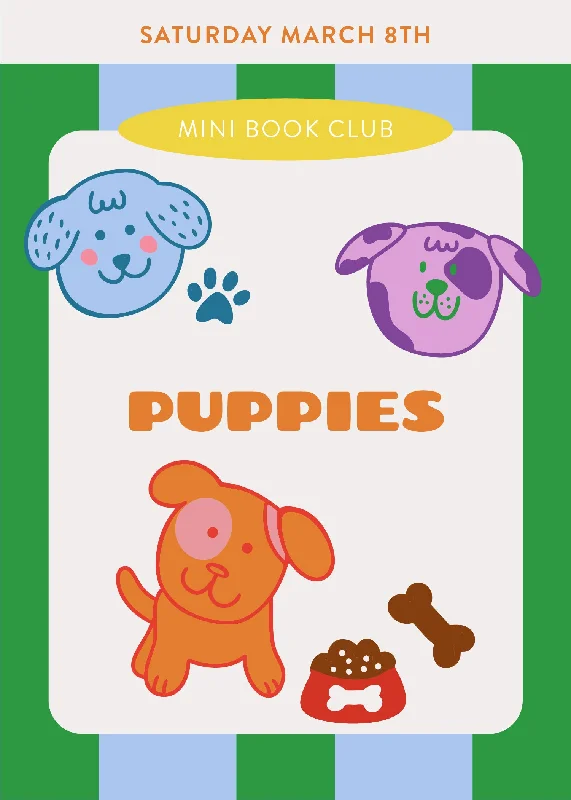 Bottom And Versatile Puppies Story Time With Connections Academics 3/8
