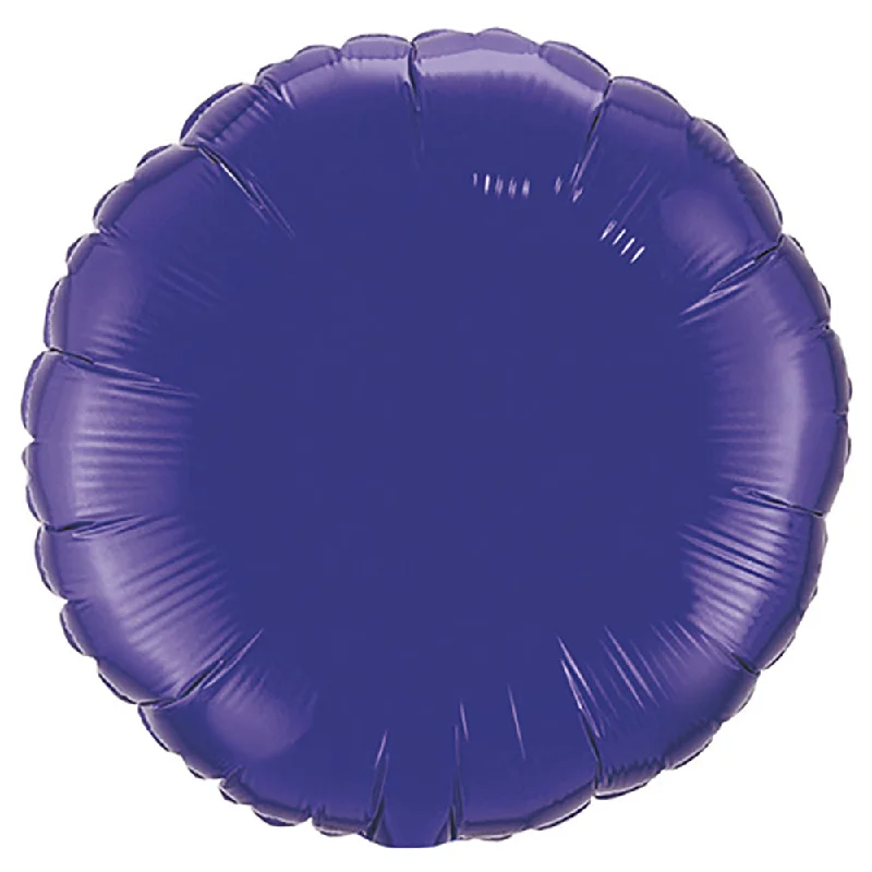 College Style 18 inch CIRCLE - QUARTZ PURPLE