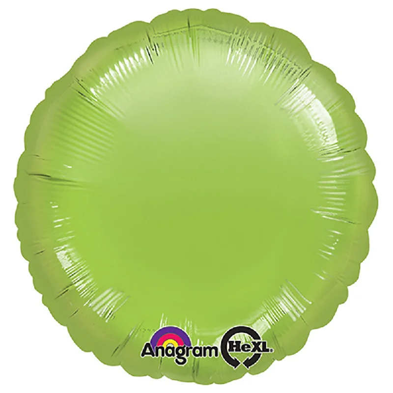 Unique Design 18 inch CIRCLE - METALLIC LIME GREEN