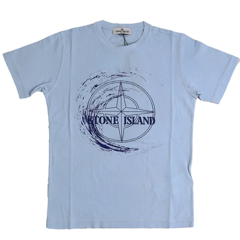 Design sense Stone Island T-shirt Blue