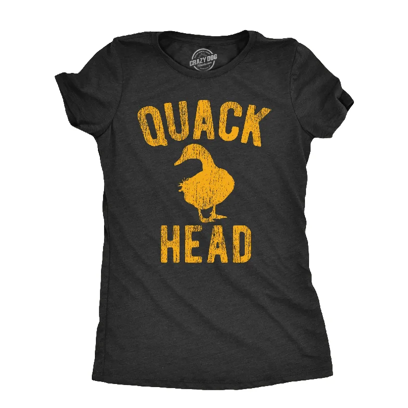 Casual Wear Quack Head Women's T Shirt