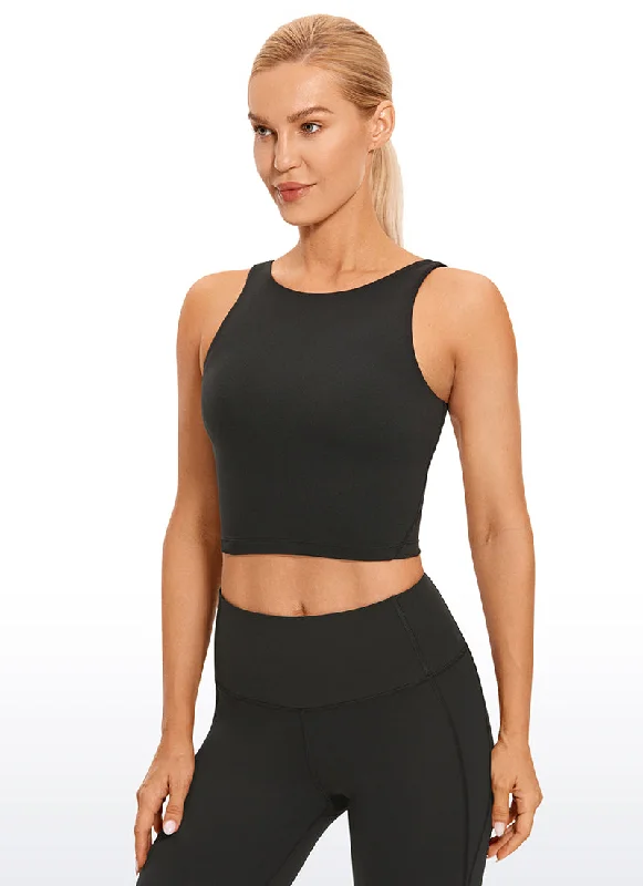 Sports Jacket Butterluxe High Neck Built in Bra Tanks U Back