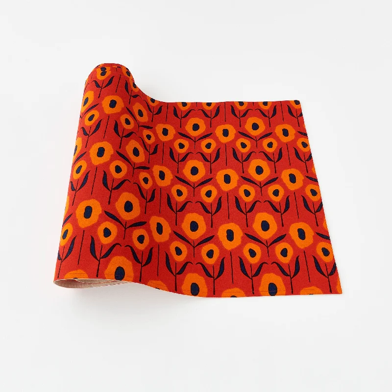 Preview New Products Red Country Poppies Table Runner
