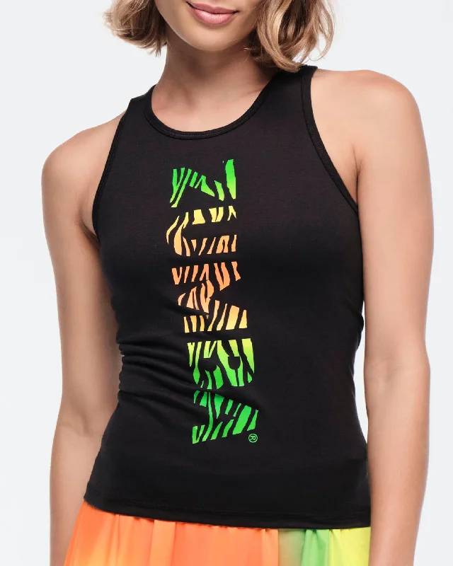Luxury Classic Funscape Fitted High Neck Tank