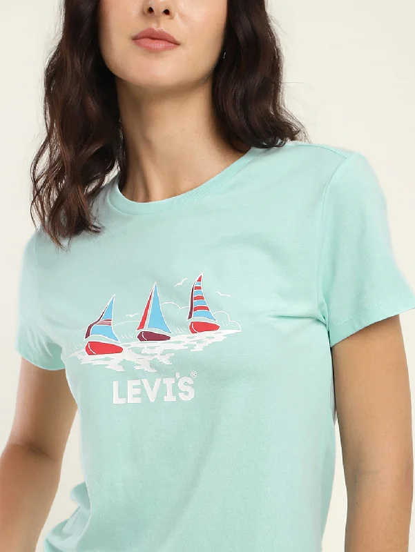 Affordable selection Women's Brand Logo Crew Neck T-Shirt