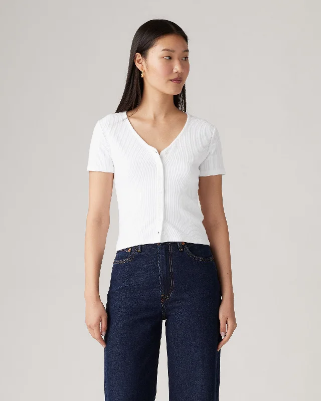 Fresh And Fashionable Muse T-Shirt in White+