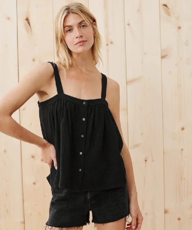 Trendy Wear Cypress Button Tank