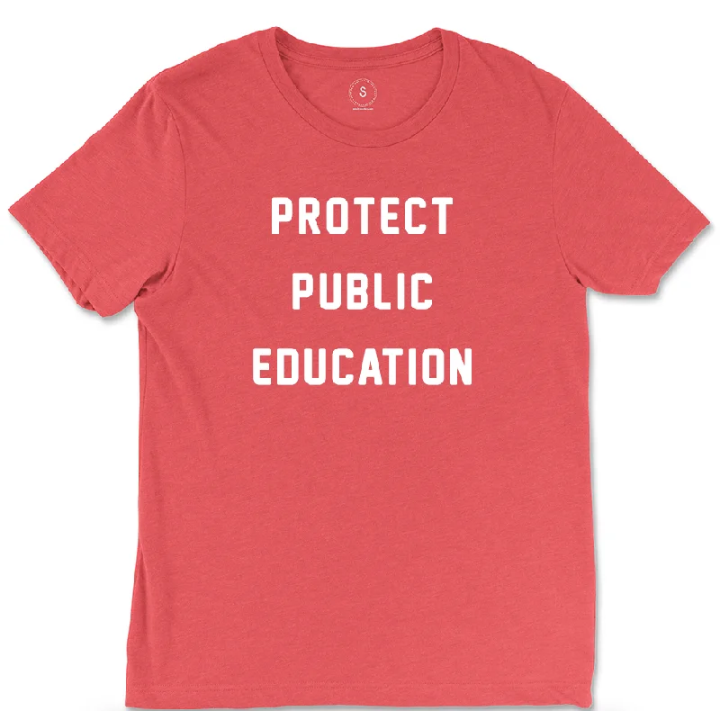 Stretch Design Protect Public Education Classic Tee