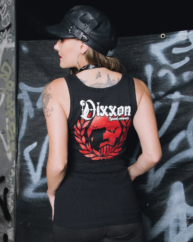 Romantic Data Women's Nosferatu Fitted Tank - Black
