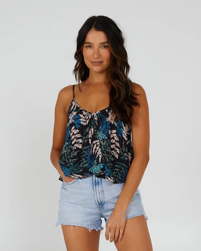 Classic Series Desert Island Cami - Black Tropic
