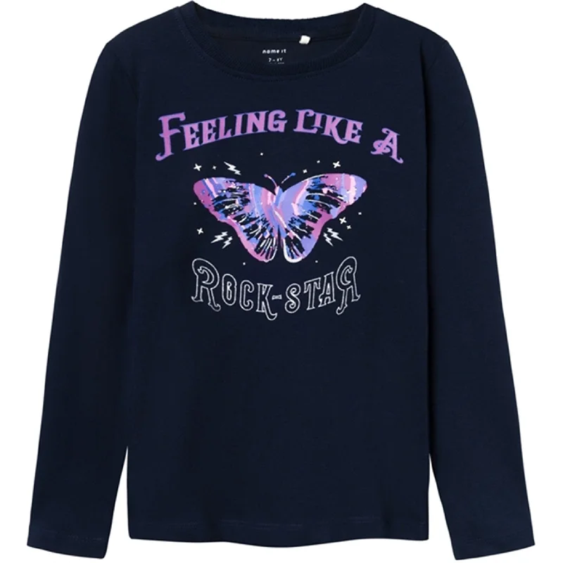 Retro Prints Name it Dark Sapphire Roda T-Shirt