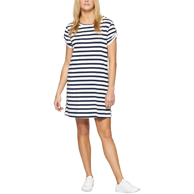 Minimal Comfort Sanctuary Clothing Womens Day to Night Mini Dress, White, Large