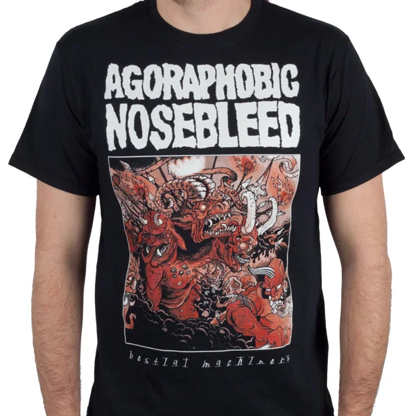 Leisure Sports Agoraphobic Nosebleed "Bestial" T-Shirt
