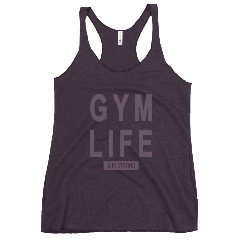High-end atmosphere ELEVATED SCULPT RACERBACK PURPLE TANK TOP FOR WOMEN - GYM LIFE