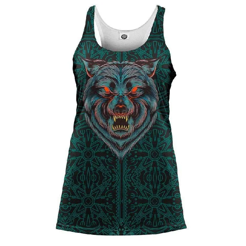 Warm Wear Lone Wolf Women's Tank