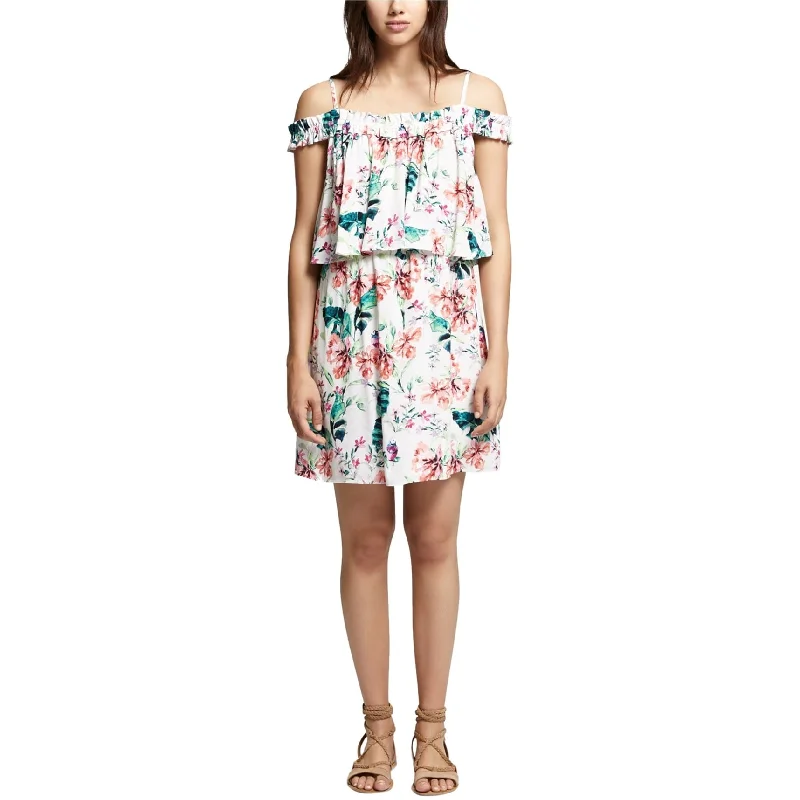 Style Design Sanctuary Clothing Womens Monaco A-Line Cold Shoulder Empire Dress