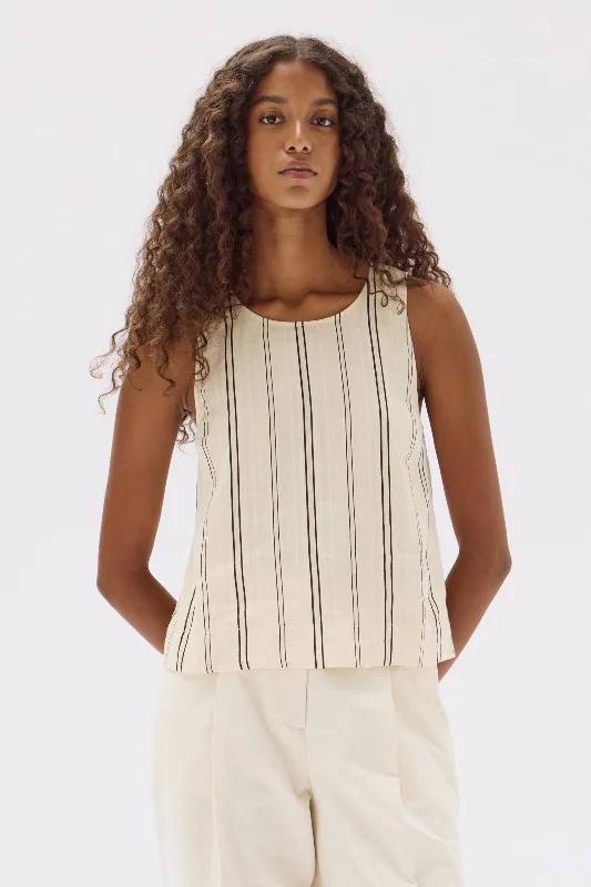 Luxury Temperament Milos Sleeveless Top