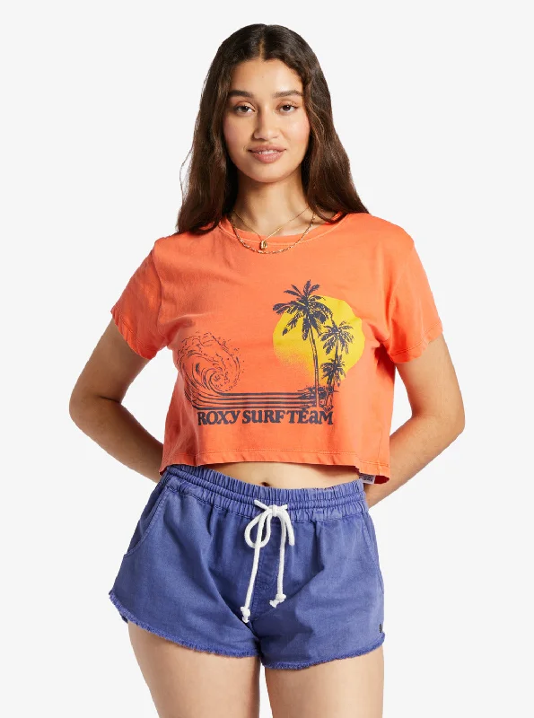 Elegant Wear Retro Surf Team Sleeveless Muscle T-Shirt - Tigerlily