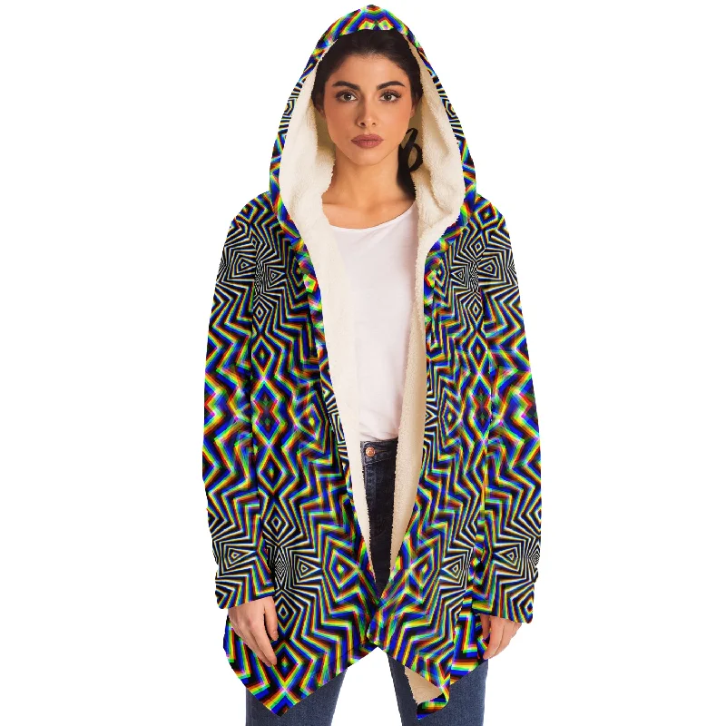 Classic Retro Chromadelic Micro Fleece Cloak