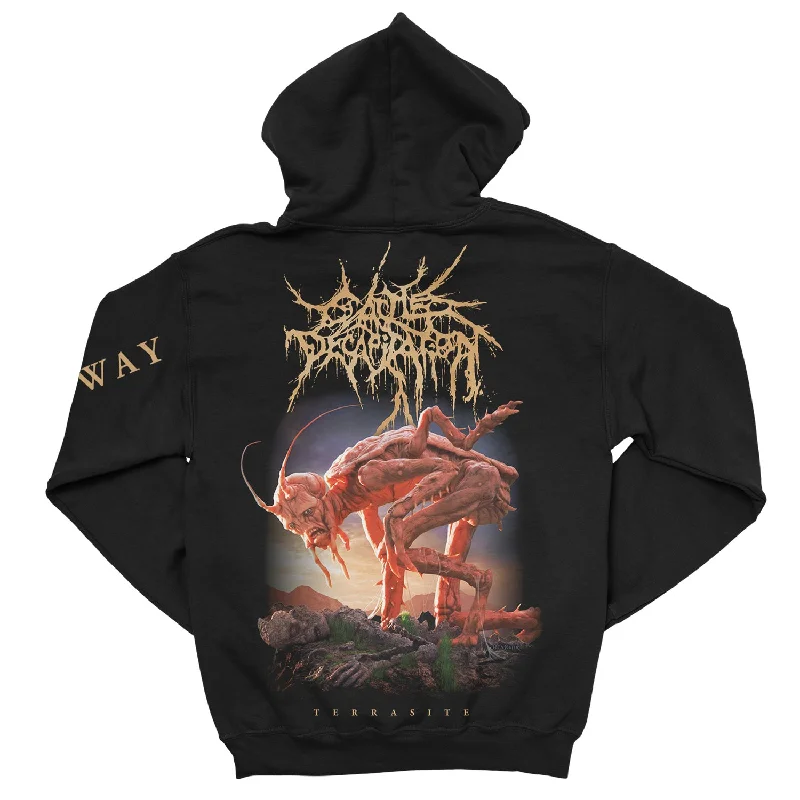 New Design Cattle Decapitation "Terrasite" Zip Hoodie