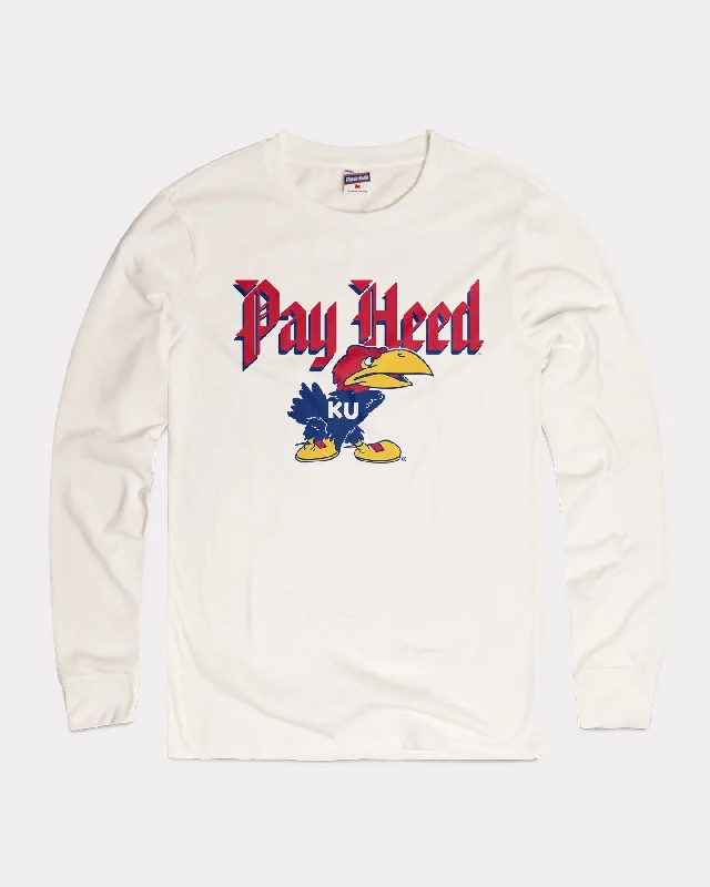 Fashionable Inner Wear KU Pay Heed Vintage White Long Sleeve T-Shirt