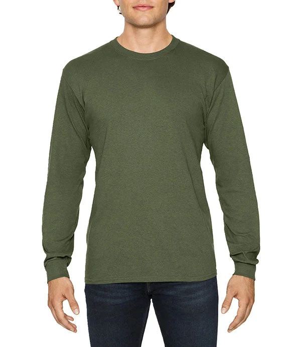 Romantic And Sweet G5400 - Gildan Heavy Cotton™ Adult Long Sleeve T-Shirt | Military Green