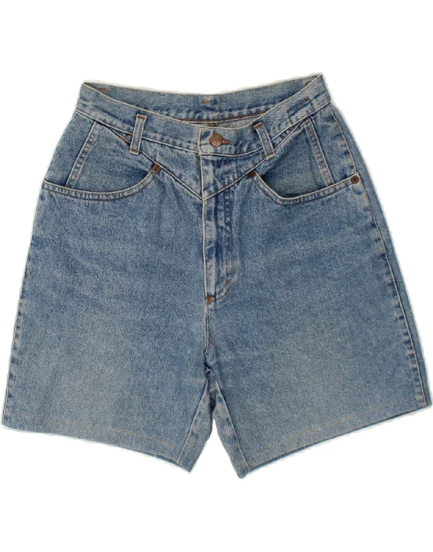 Modern Comfort BENETTON Womens Denim Shorts IT 44 Medium W30 Blue Cotton