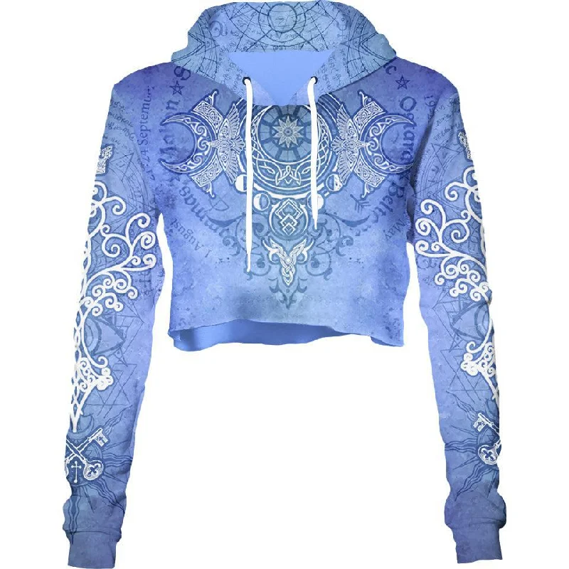 Fashion Must-have Esbat Crop Hoodie