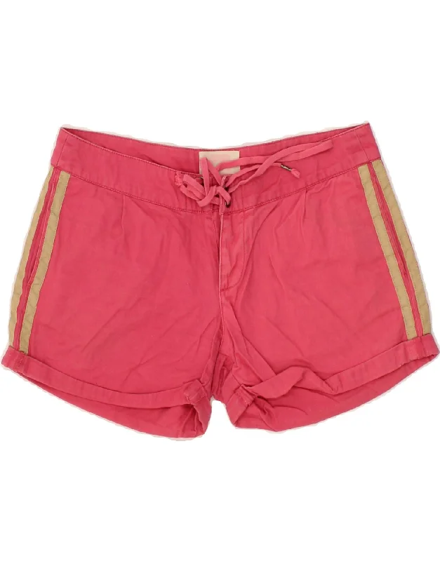Elegant Design QUIKSILVER Womens Hot Pants W26 Small Pink Cotton