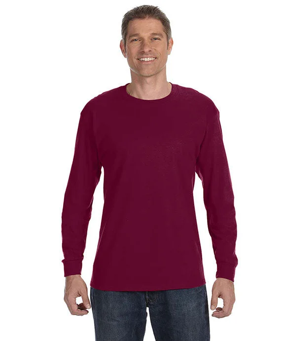 Urban Fashion G5400 - Gildan Heavy Cotton™ Adult Long Sleeve T-Shirt | Maroon