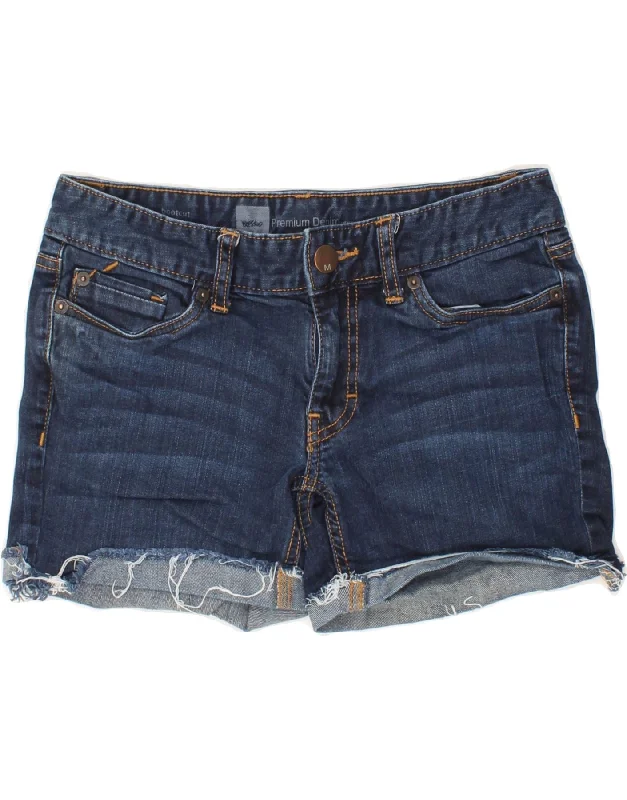 Warm Comfort MOSSIMO Womens Denim Shorts US 4 Small W28 Blue Cotton
