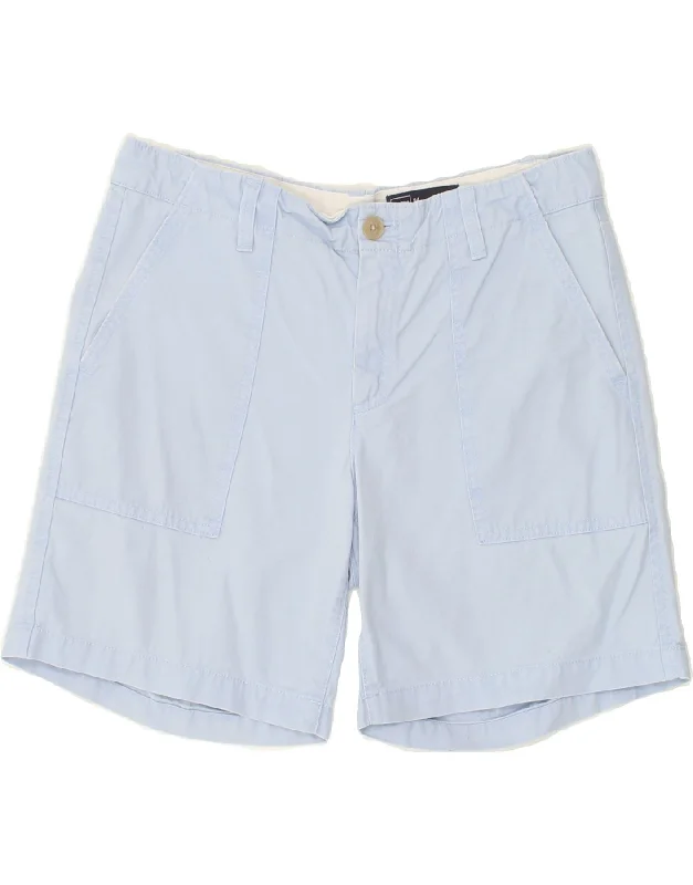Luxe Comfort GAP Womens Chino Shorts Medium W28 Blue Cotton